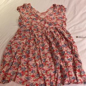 Large Flowery Spring Maxi Dress